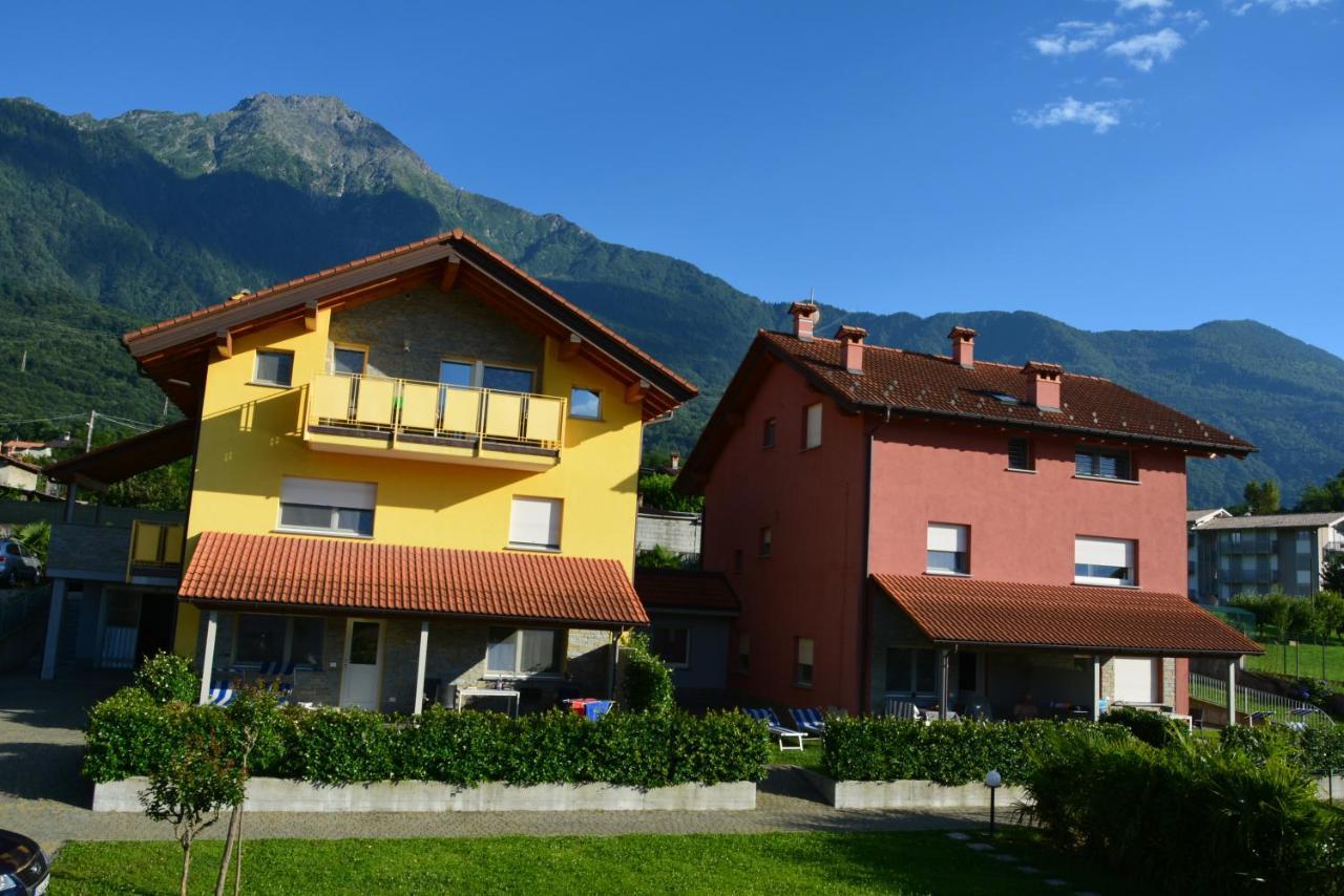 Residence Girasole Casa Rossa B Colico Bagian luar foto